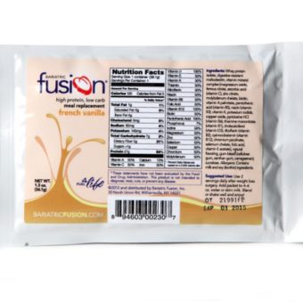 Bariatric Fusion Single Serving Packet | French Vanilla